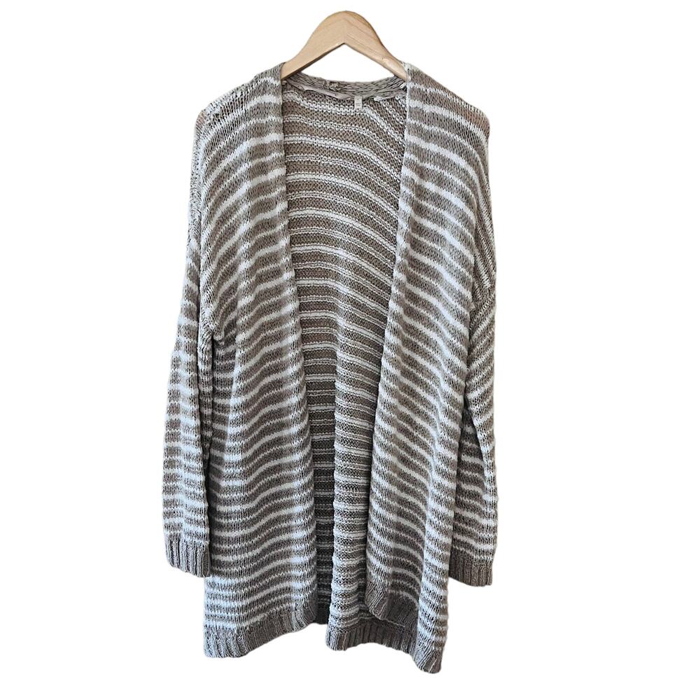 Soft Surroundings Lucie Open Front Knit Cardigan Size Large - Picture 6 of 9